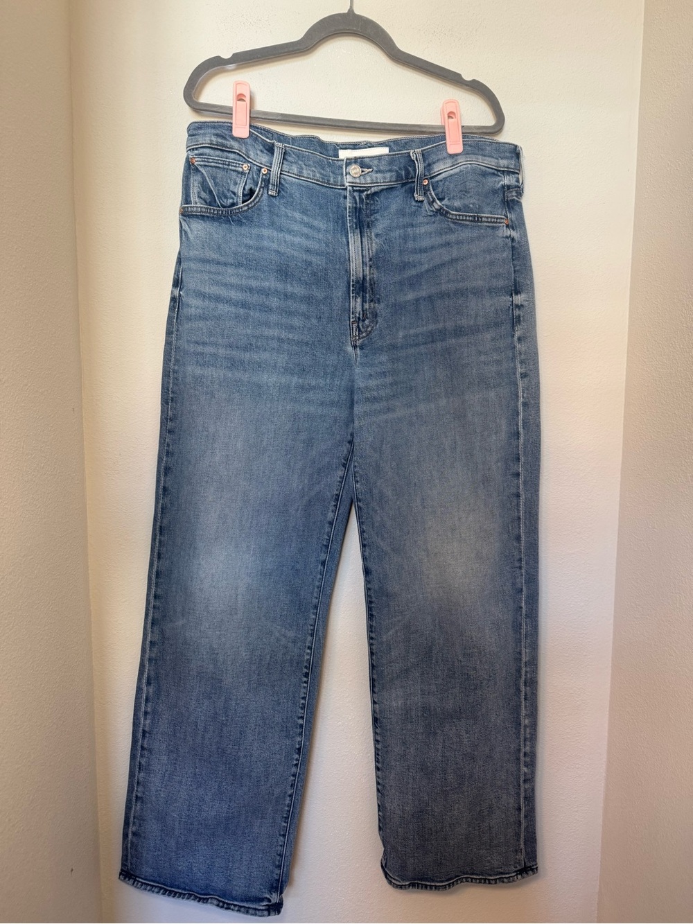 MOTHER Superior The Dodger Flood Cuff Jeans in the "Toil and Trouble" - Picture 2 of 12